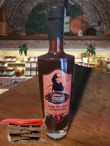 Crema di Liquore al Cioccolato e Peperoncino - Sapuri Calabrisi