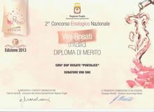 Laden Sie das Bild in den Galerie-Viewer, Puntalice BIO - DOP Cirò Rosato 2019 - Sapuri Calabrisi
