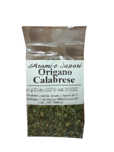 Origano Selvetico Calabrese in Bustina - Sapuri Calabrisi