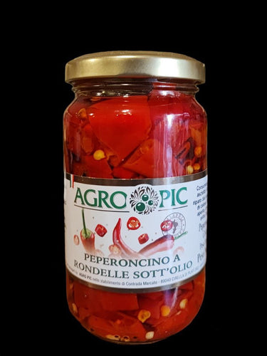 Peperoncino Piccante a Rondelle Sott'olio - Sapuri Calabrisi